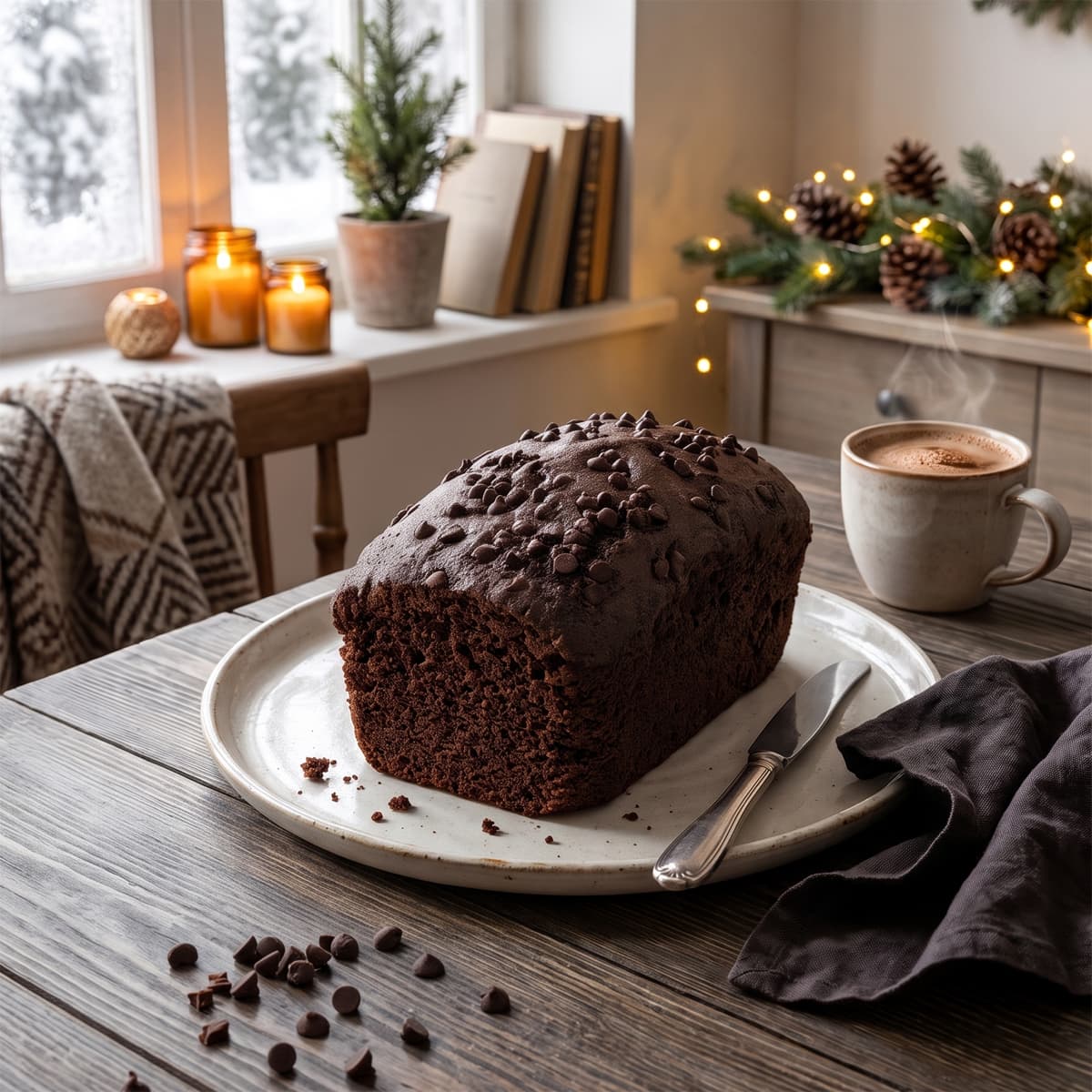 Choco Chip Cake (Eggless) (350g)